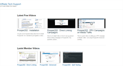 Desktop Screenshot of affiliatetechsupport.com